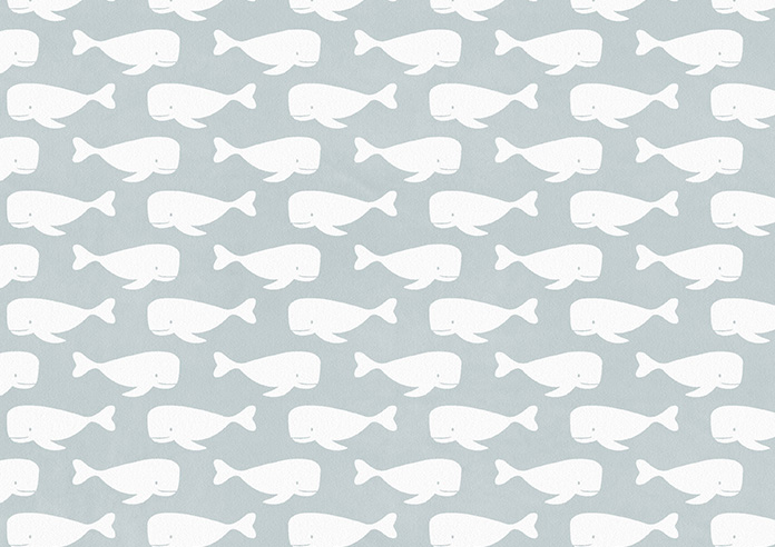 Whaling Around, Shell Grey - Made to Measure Curtains - Image 9